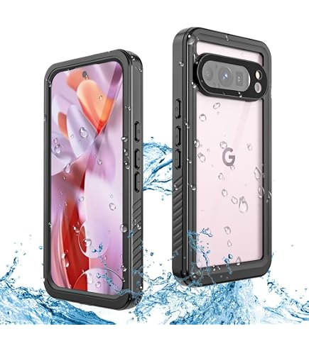 Amazon.co.jp: IP68完全防水仕様 Google Pixel 9 Pro 対応ケース 防水